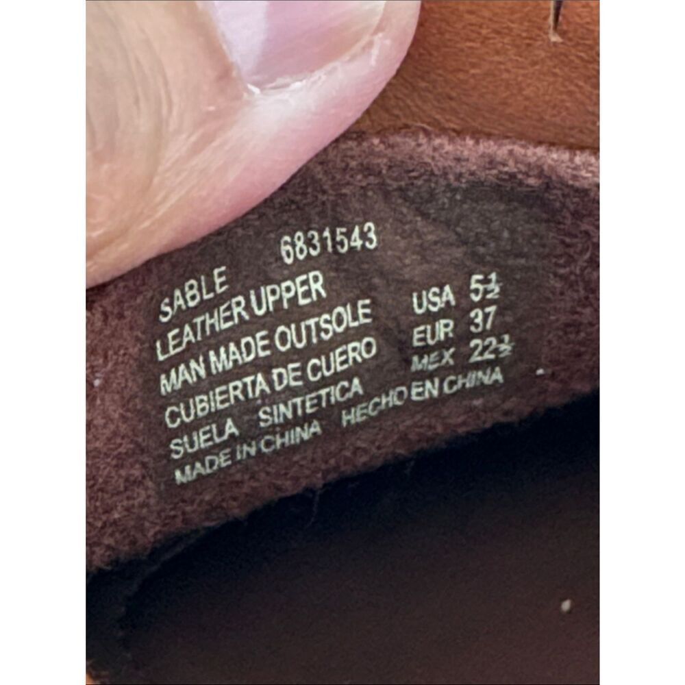 Earth Shoe Gelron 2000 Leather Loafers Buckle & Fringe Detail Classic Comfort - Picture 13 of 13